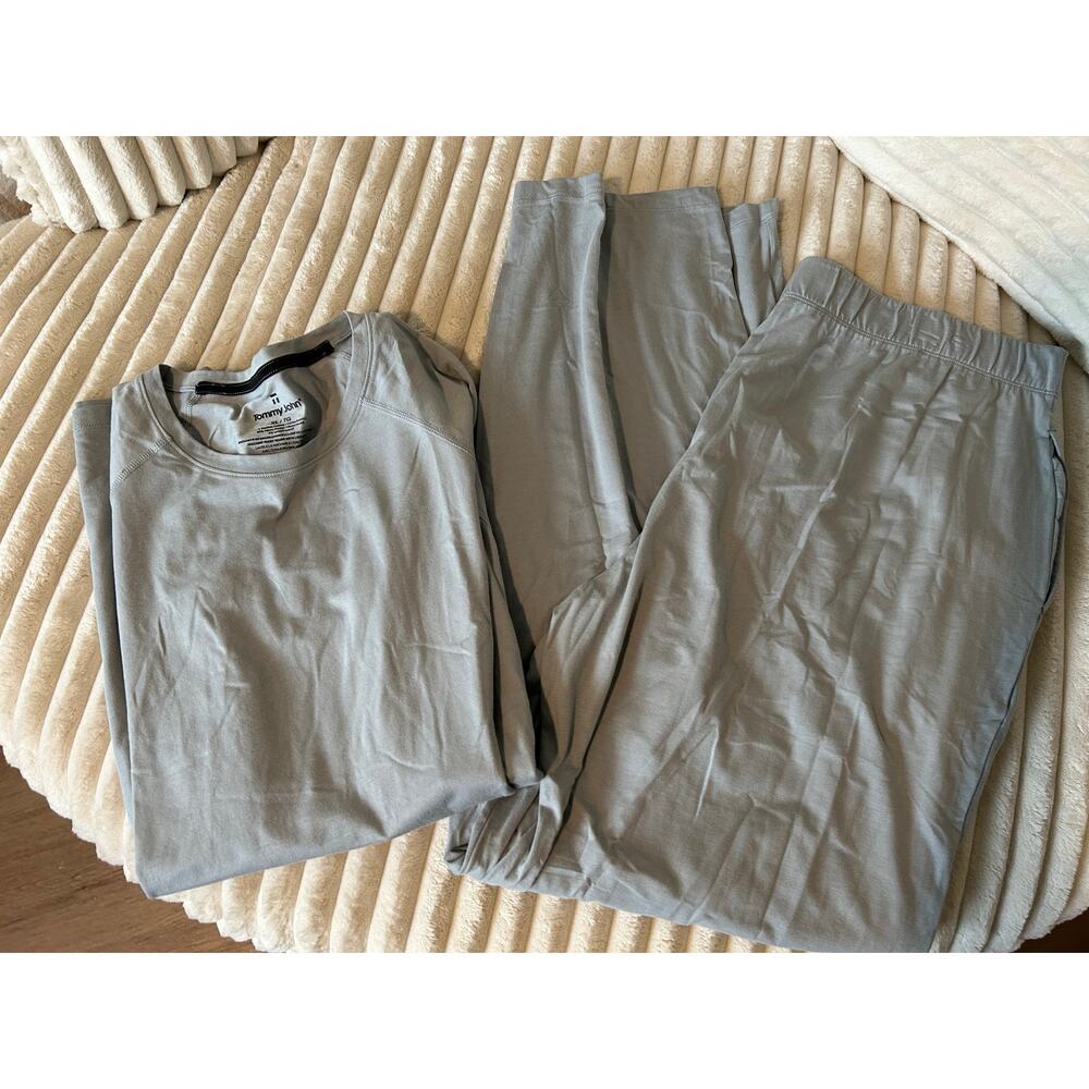 Tommy John Slate Gray Pajama Set- size XL